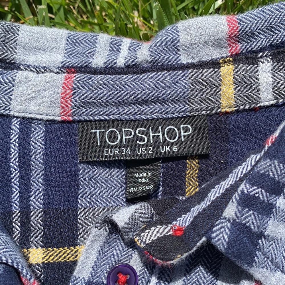 Topshop Flannel - Picture 2 of 2